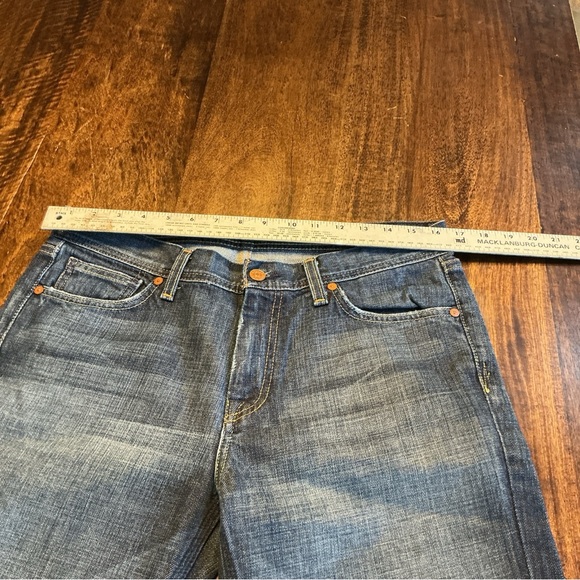 7 For All Mankind Dark Blue Bootcut Jeans Y2K, Vintage Inspired - Picture 8 of 8